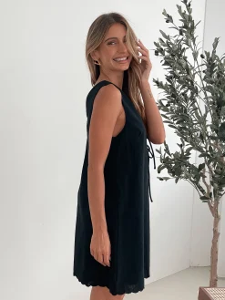 New Alexey Dress - Black Shift Dresses|Maternity Dresses