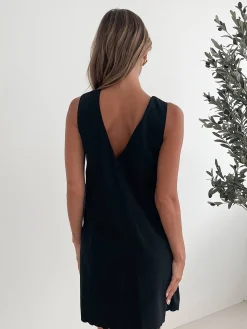 New Alexey Dress - Black Shift Dresses|Maternity Dresses