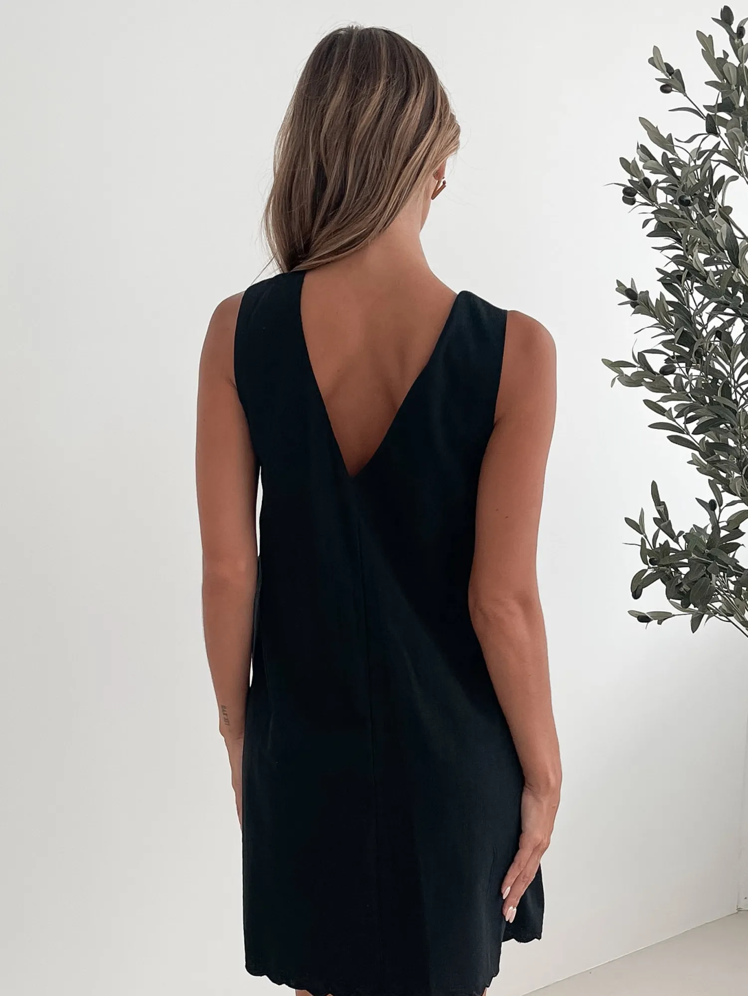 New Alexey Dress - Black Shift Dresses|Maternity Dresses