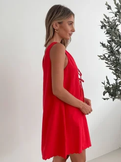 Online Alexey Dress - Red Shift Dresses|Maternity Dresses