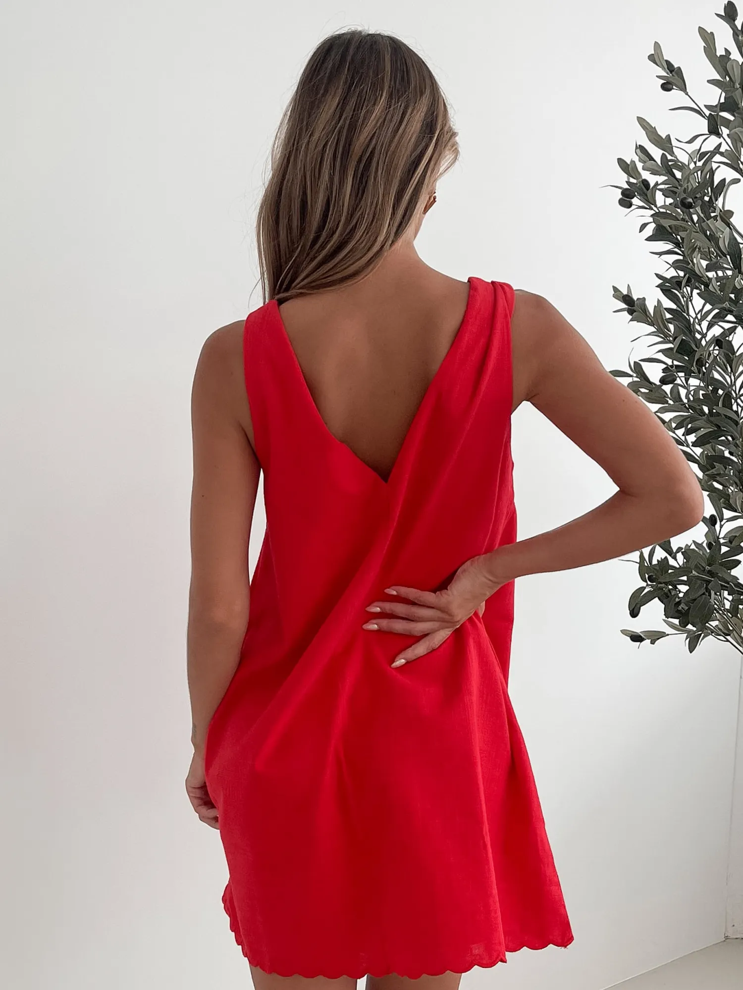 Online Alexey Dress - Red Shift Dresses|Maternity Dresses