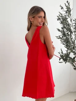 Online Alexey Dress - Red Shift Dresses|Maternity Dresses