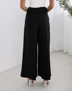 Online Alka Pants - Black Pants|Bottoms