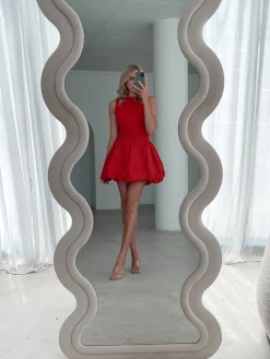 Sale Alleine Dress - Red Mini Dresses|Valentine'S Day Dresses