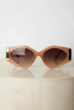 Discount Alyssa | Tan Accessories|Sunglasses