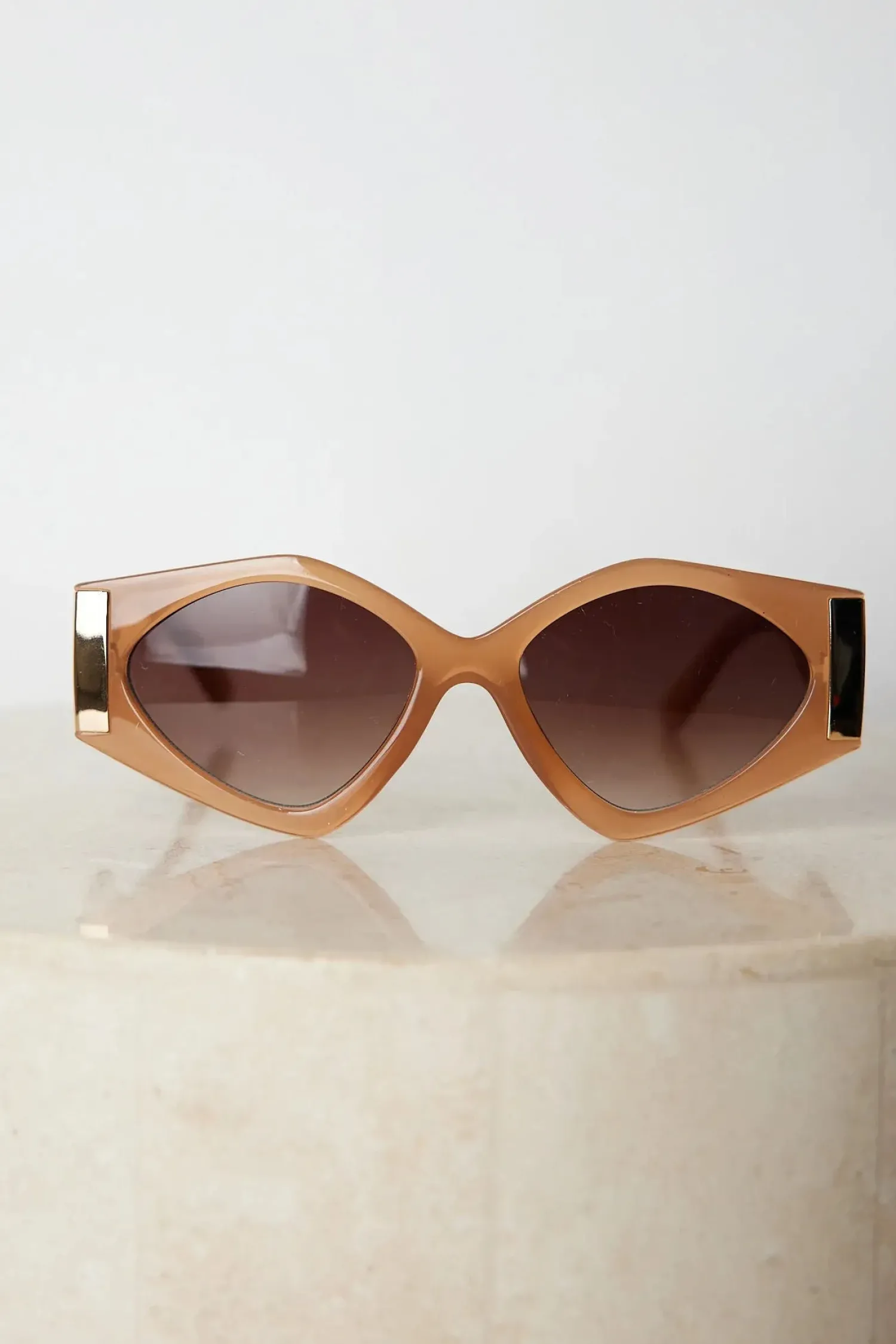 Discount Alyssa | Tan Accessories|Sunglasses