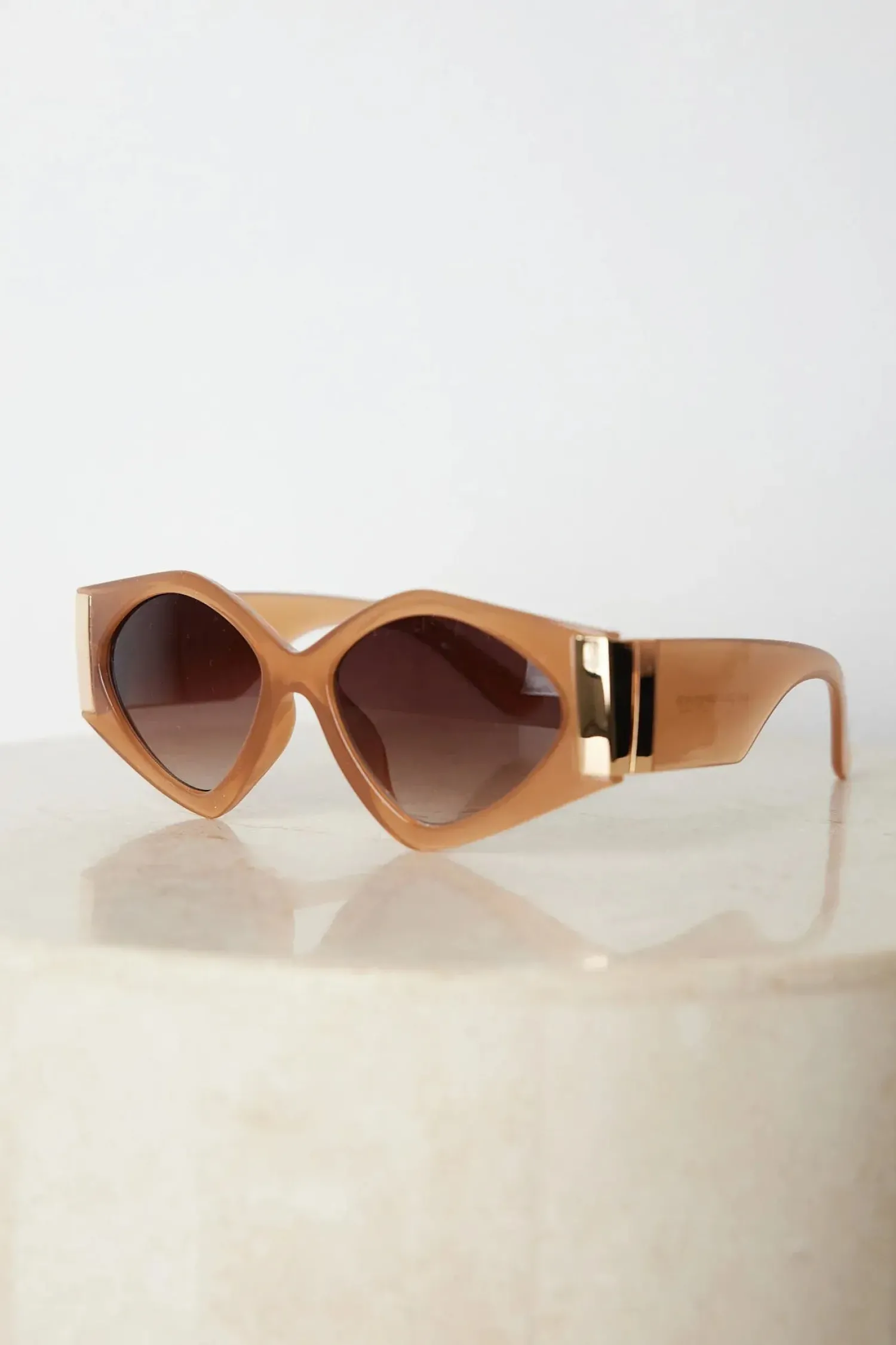 Discount Alyssa | Tan Accessories|Sunglasses