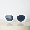 Outlet Banks | White Sunglasses|Accessories