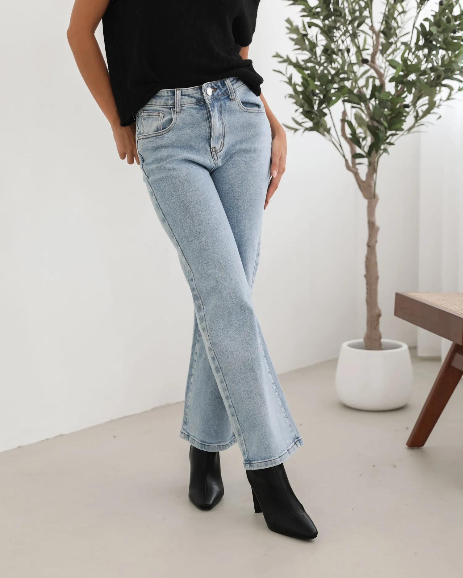 Outlet Bayley Jeans - Light Denim Jeans|Bottoms