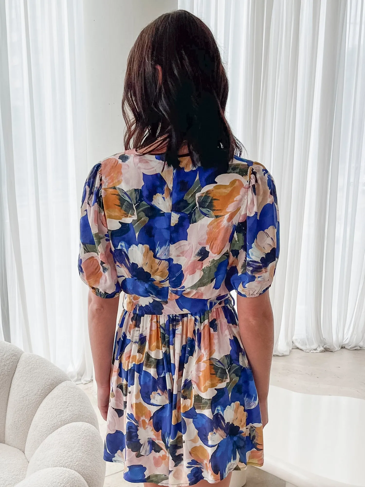 Online Belvia Playsuit - Painted Cobalt Playsuits & Jumpsuits
