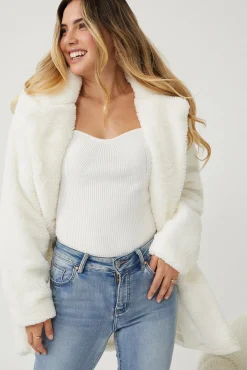 Clearance Bernie Jacket - Ivory Jacket & Coats|Jackets & Coats