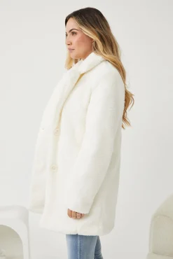 Clearance Bernie Jacket - Ivory Jacket & Coats|Jackets & Coats