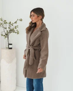 Sale Brienna Jacket - Taupe Jacket & Coats|Jackets & Coats