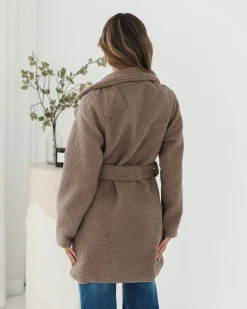 Sale Brienna Jacket - Taupe Jacket & Coats|Jackets & Coats