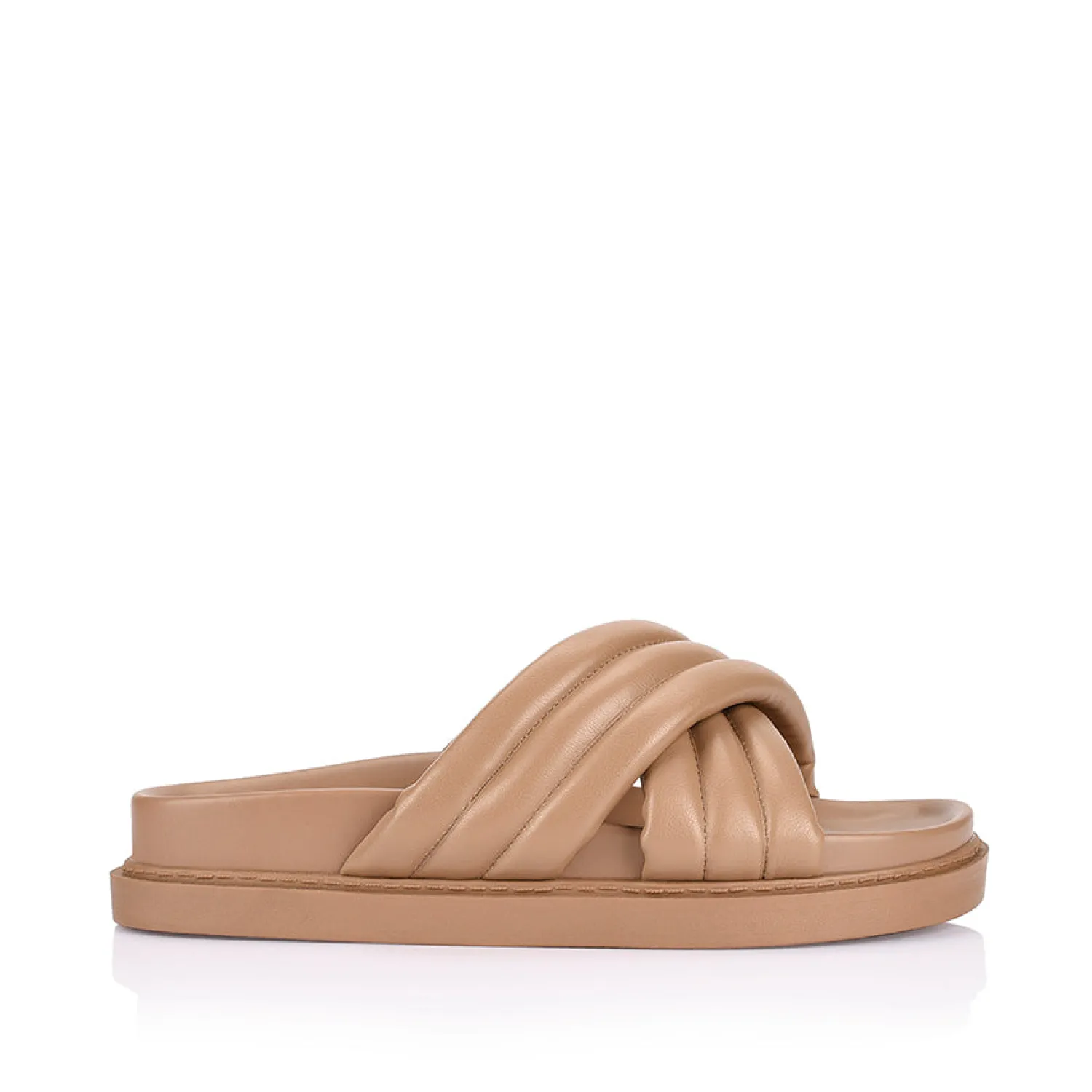 New Britney Slides - Dark Camel Smooth Accessories