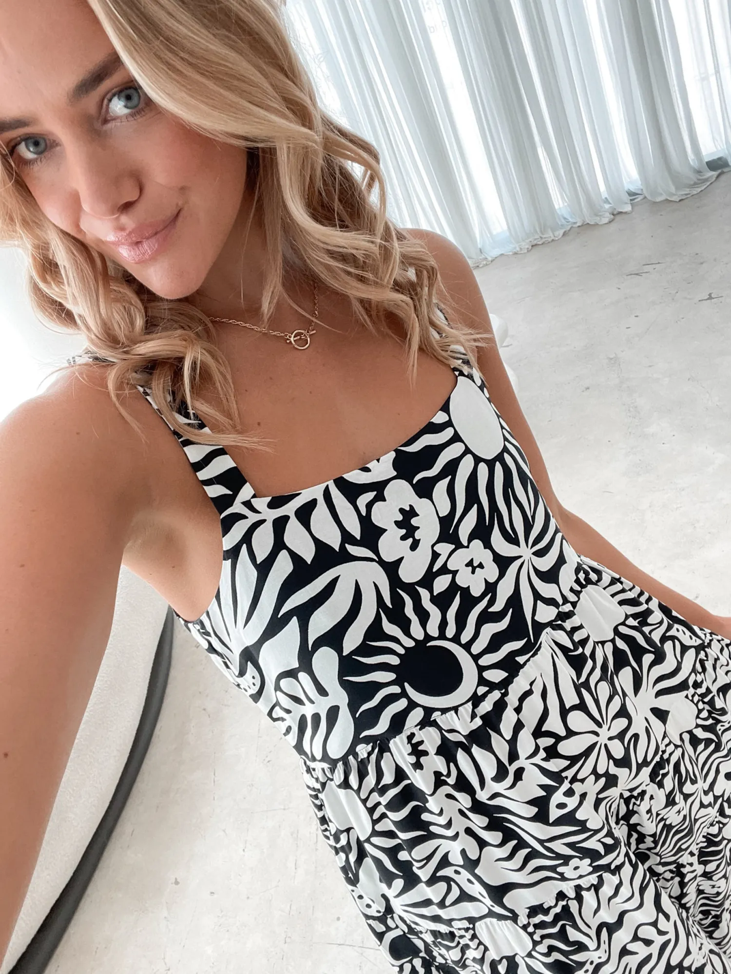 New Cambria Dress - Black Print Floral Dresses|Curve Dresses