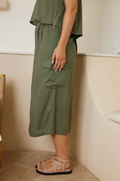 Hot Carah Skirt - Khaki Skirts|Sets