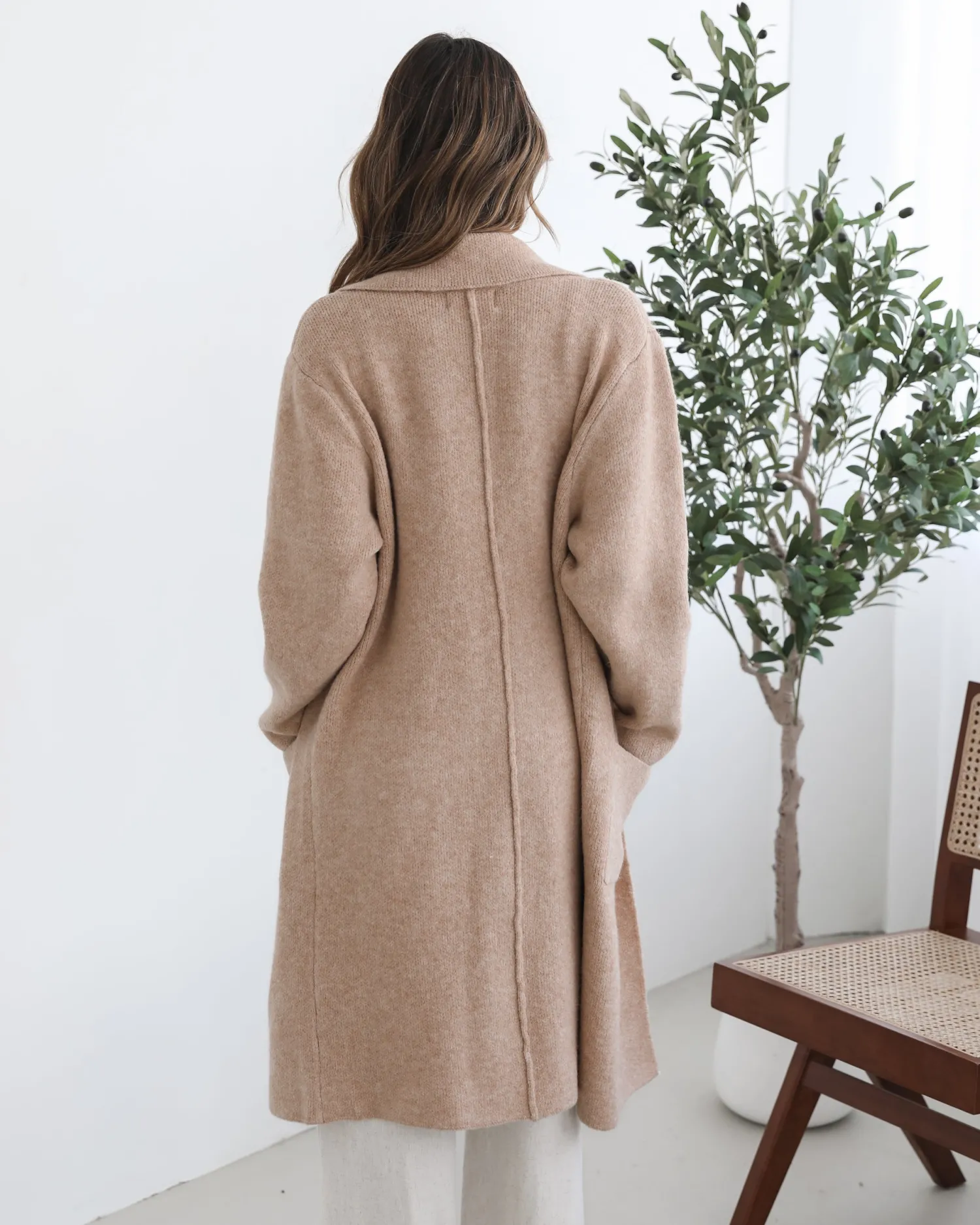 Online Carranza Coatigan - Camel Knitwear & Jumpers|Knitwear