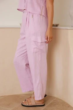 Hot Casandra Pants - Lilac Pants|Sets