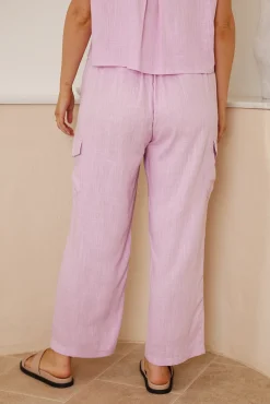 Hot Casandra Pants - Lilac Pants|Sets