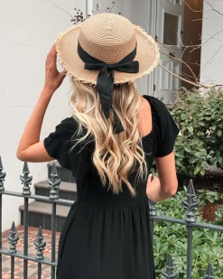 Discount Celie Dress - Black Linen Dresses|Maternity Dresses