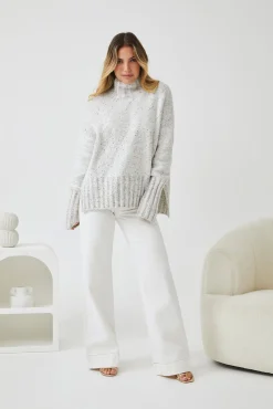 Discount Chesterfield Jumper - Grey Jumpers|Jumpers