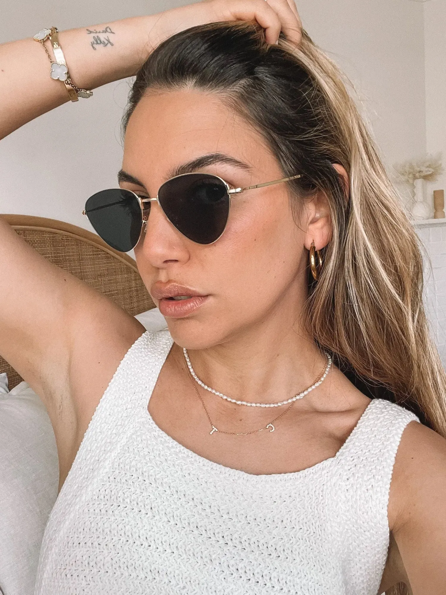 Best Cora | Gold Accessories|Sunglasses