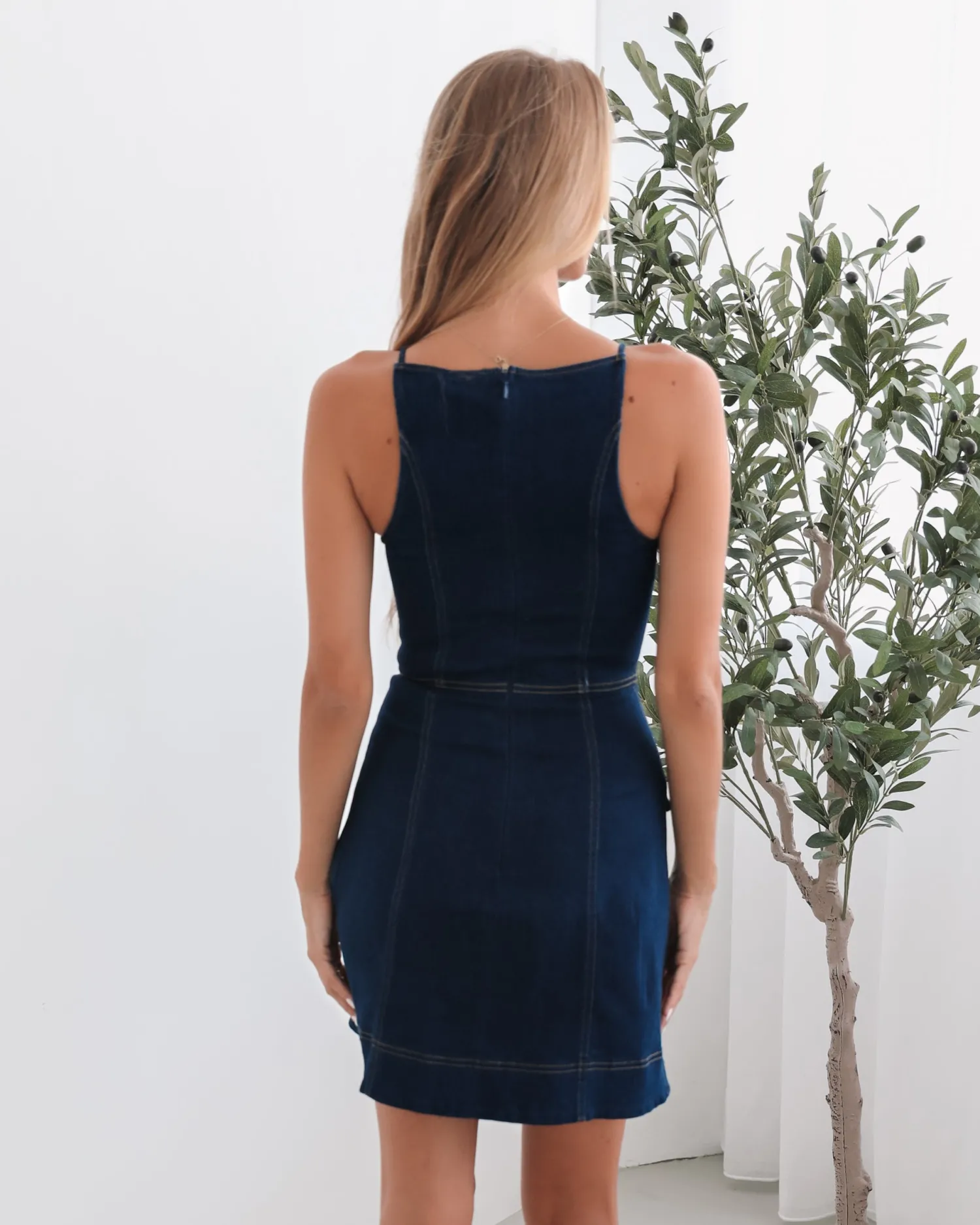 Discount Corinna Dress - Navy Mini Dresses|Holiday Dresses