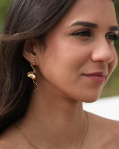 Deia Earrings - Gold Jewellery|Accessories