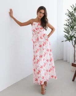 Best Devina Dress - White Floral Floral Dresses|Maternity Dresses