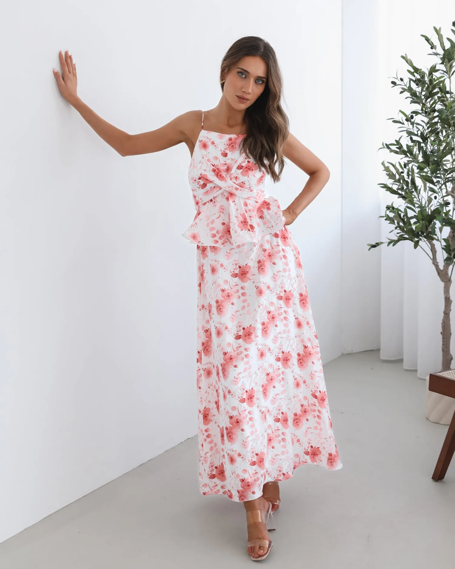 Best Devina Dress - White Floral Floral Dresses|Maternity Dresses
