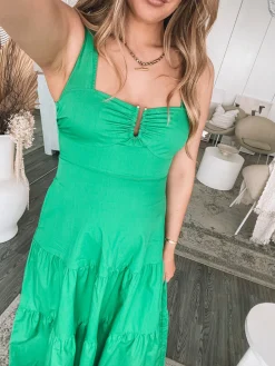Best Eline Dress - Green Curve Dresses|Maternity Dresses