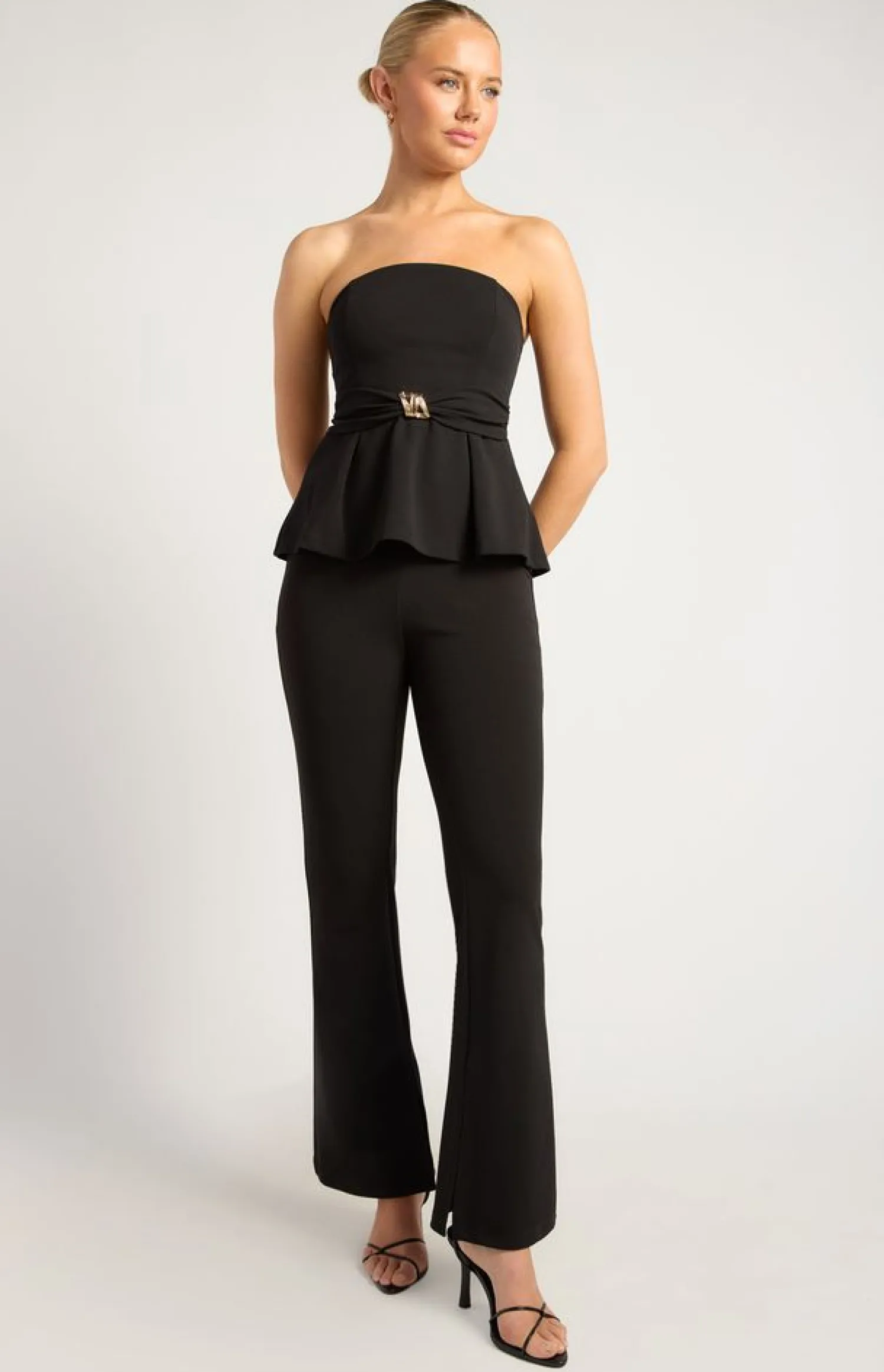 Discount Ellisia Top - Black Sets|Tops