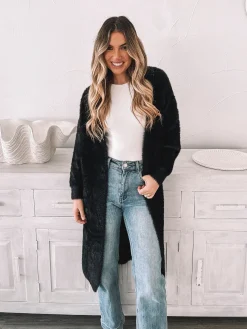 Sale Fiorelle Cardigan - Black Cardigans|Knitwear & Jumpers