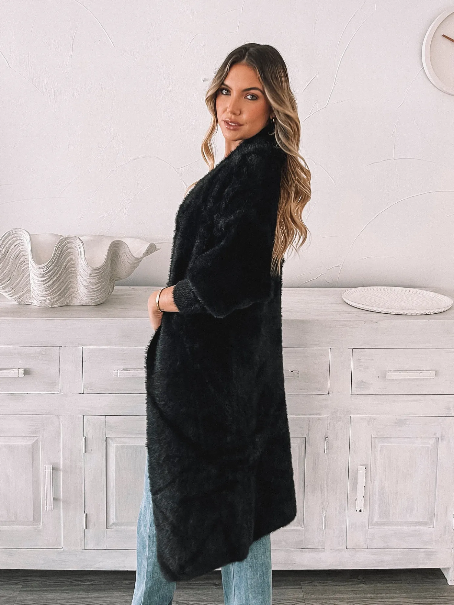 Sale Fiorelle Cardigan - Black Cardigans|Knitwear & Jumpers