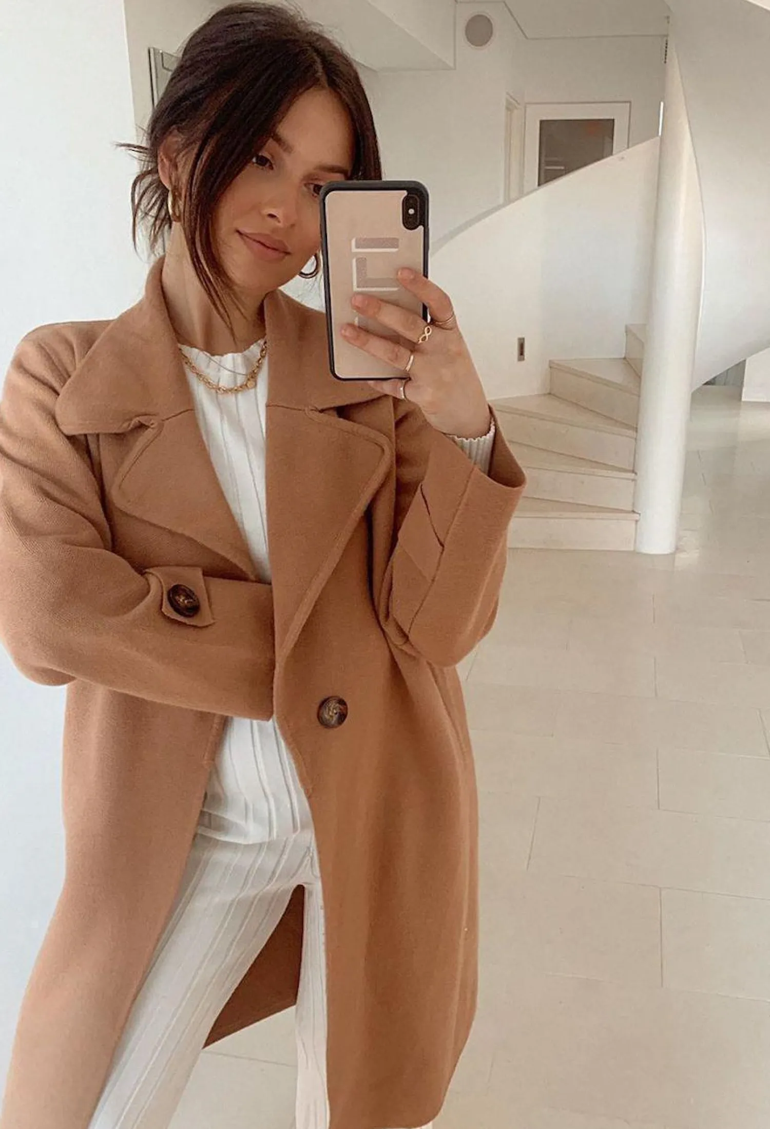 New Fireplace Coat - Camel Jacket & Coats|Jackets & Coats