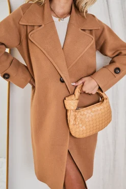 New Fireplace Coat - Camel Jacket & Coats|Jackets & Coats