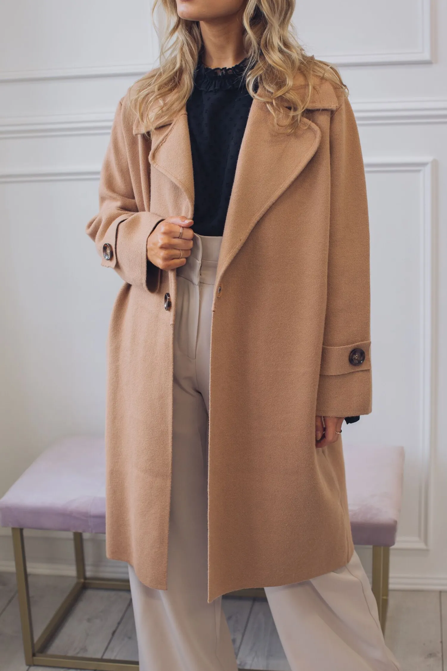 New Fireplace Coat - Camel Jacket & Coats|Jackets & Coats