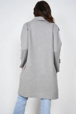 Online Fireplace Coat - Grey Jacket & Coats|Jackets & Coats
