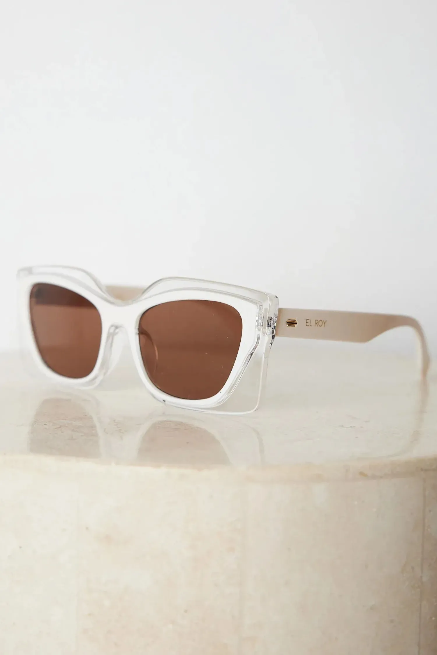 Best Frankie | Beige Accessories|Sunglasses