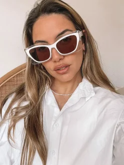 Best Frankie | Beige Accessories|Sunglasses