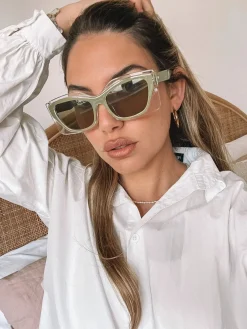 Online Frankie | Olive Accessories|Sunglasses