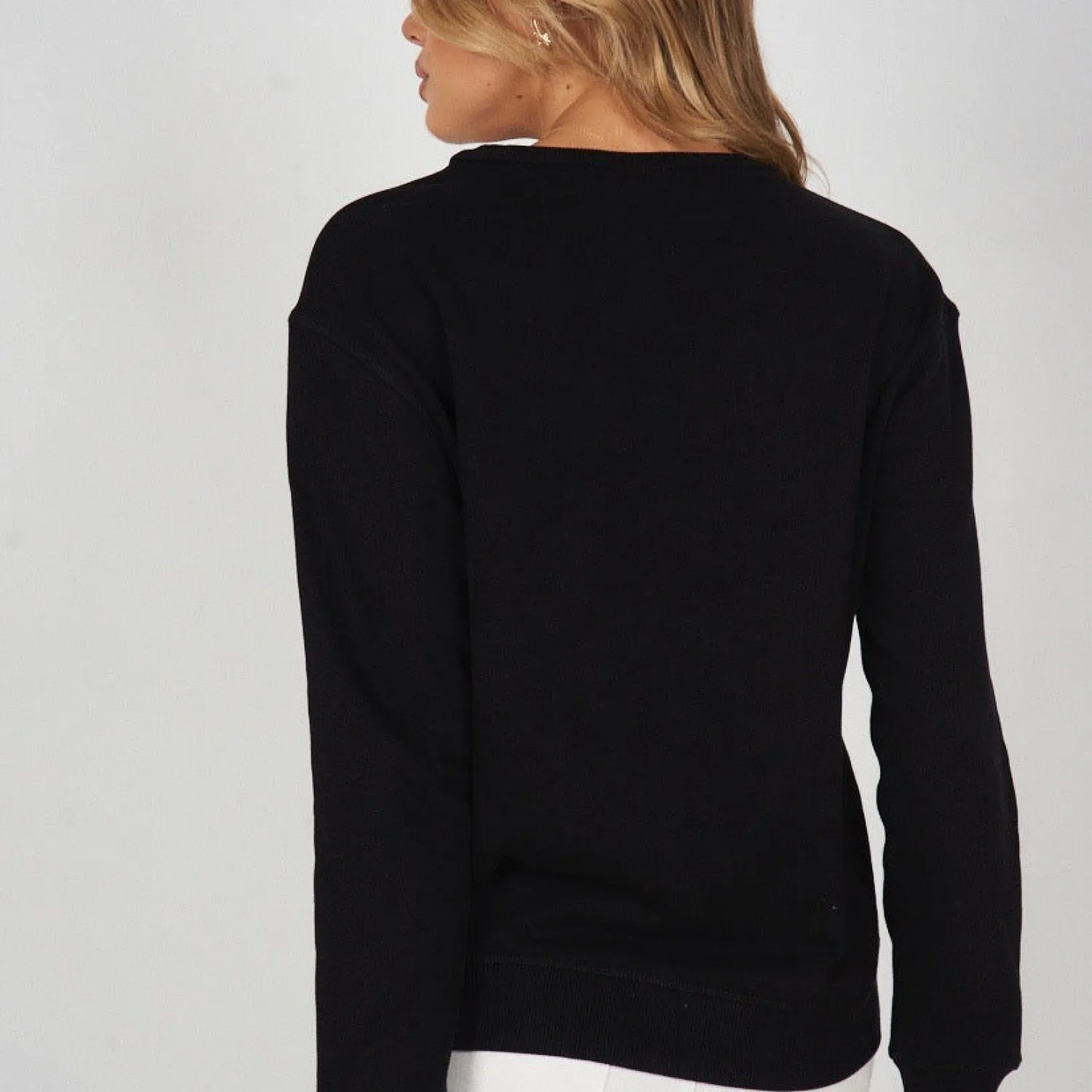 Clearance Freedom Sweater - Black Long Sleeve Tops|Tops