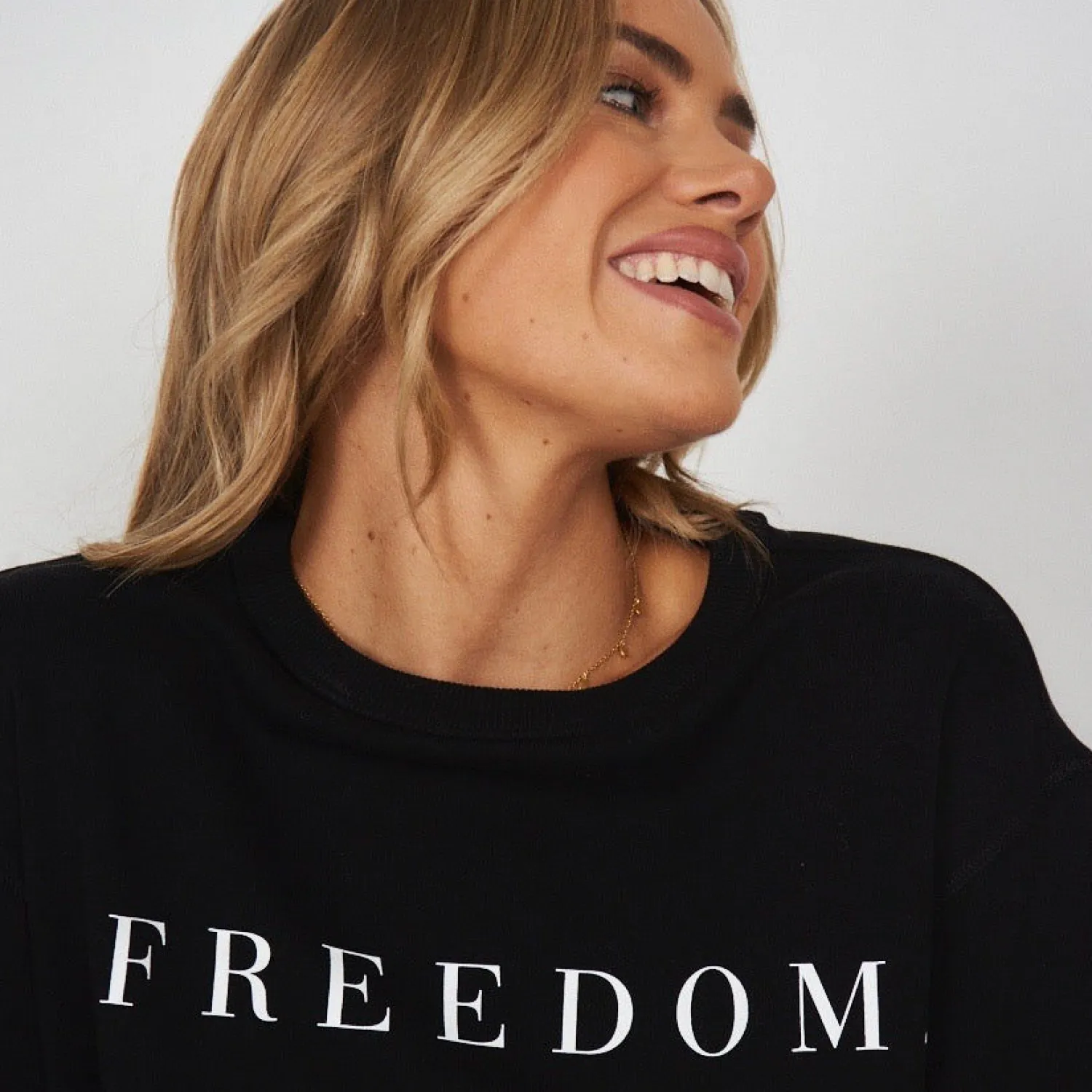Clearance Freedom Sweater - Black Long Sleeve Tops|Tops