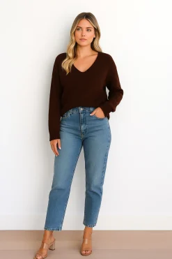 New Frosty Knit - Chocolate Jumpers|Jumpers