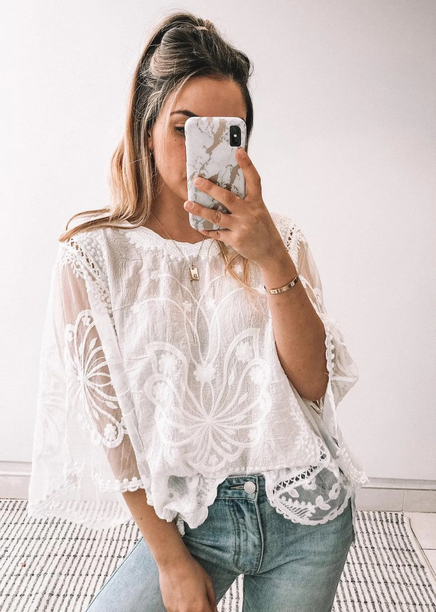 New Gabrielle Top - White Casual Tops|Tops