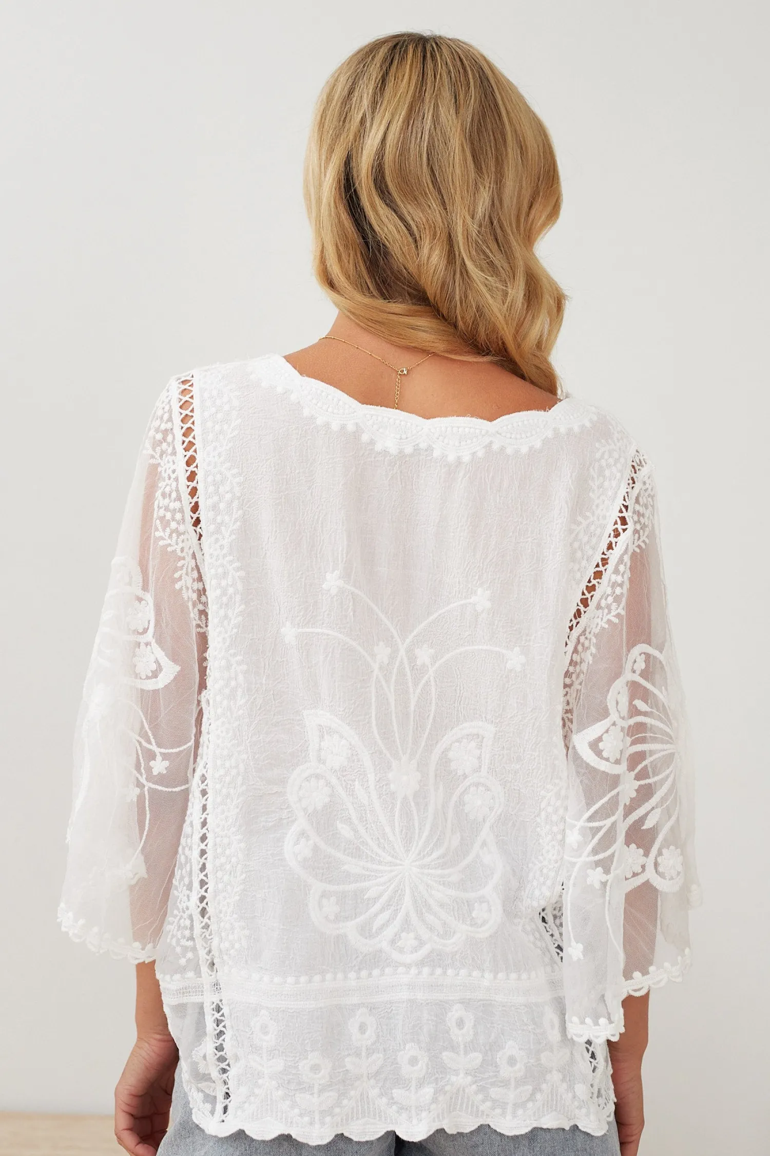 New Gabrielle Top - White Casual Tops|Tops