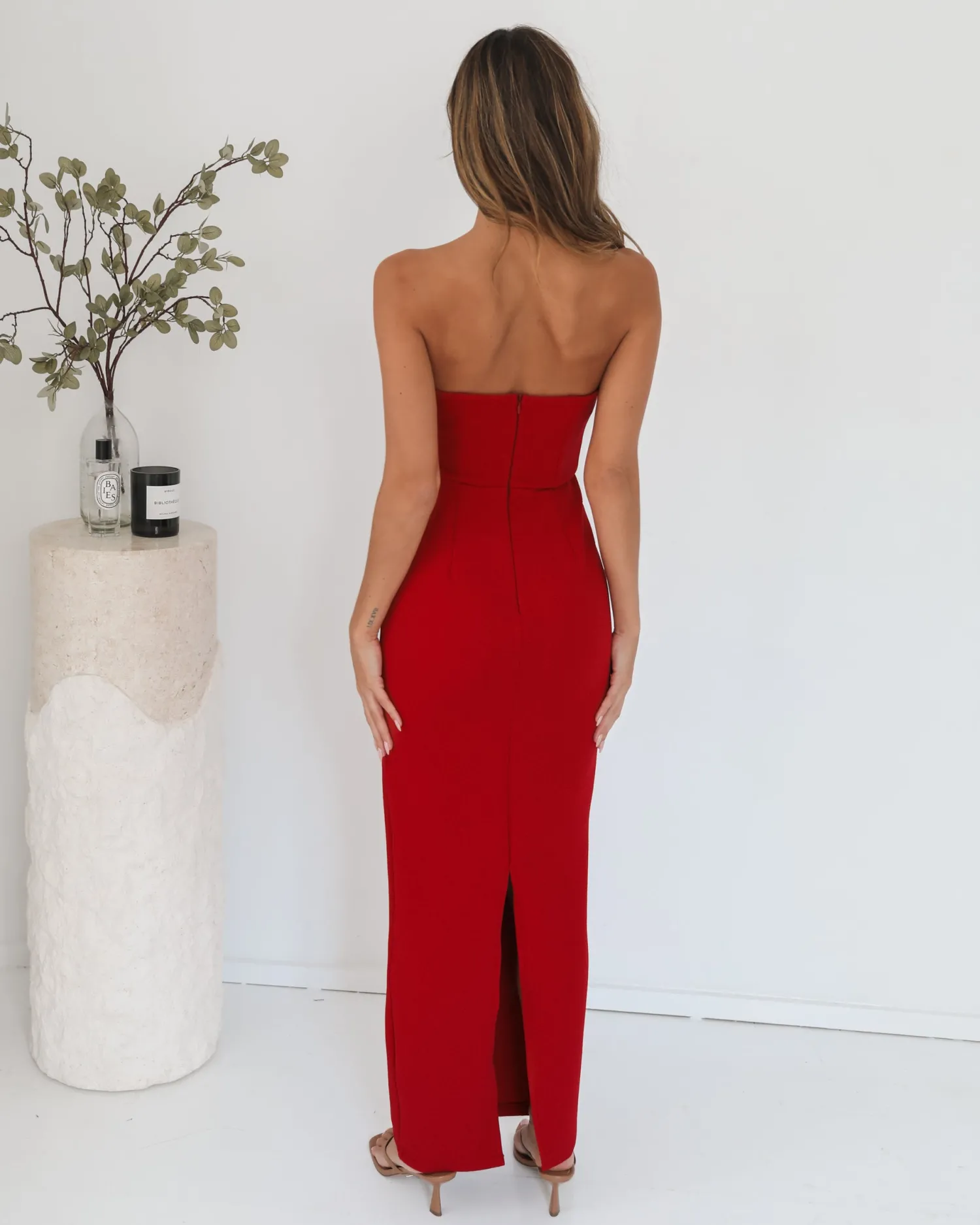 Hot Glyne Dress - Red Maxi Dresses|Date Night Dresses
