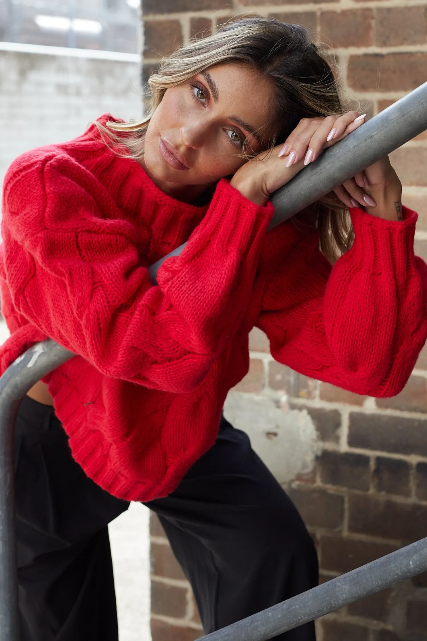 Hot Hadi Knit - Red Jumpers|Jumpers