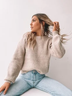 Best Harvie Knit - Cappuccino Jumpers|Jumpers